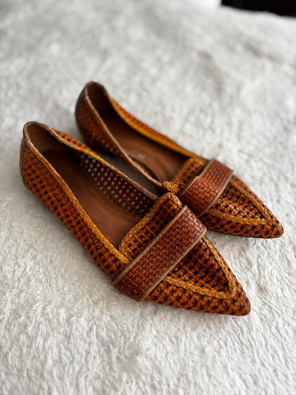 Mocassim caramelo Ferrucci