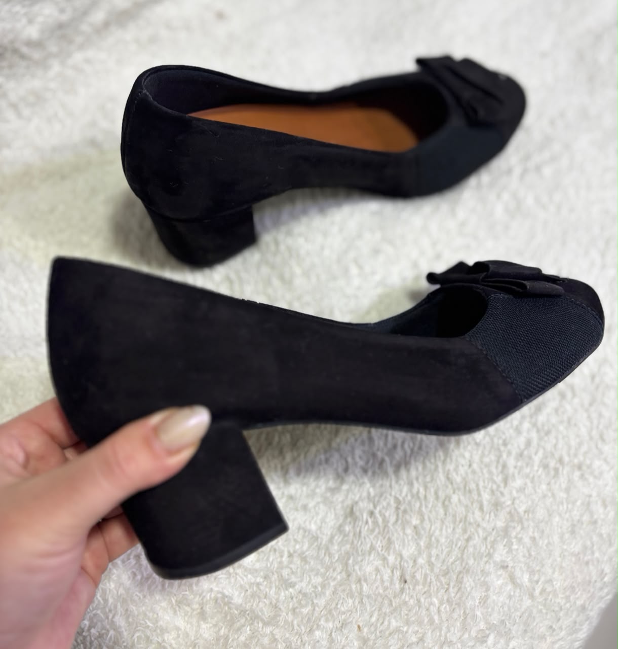 Sapato preto Usaflex