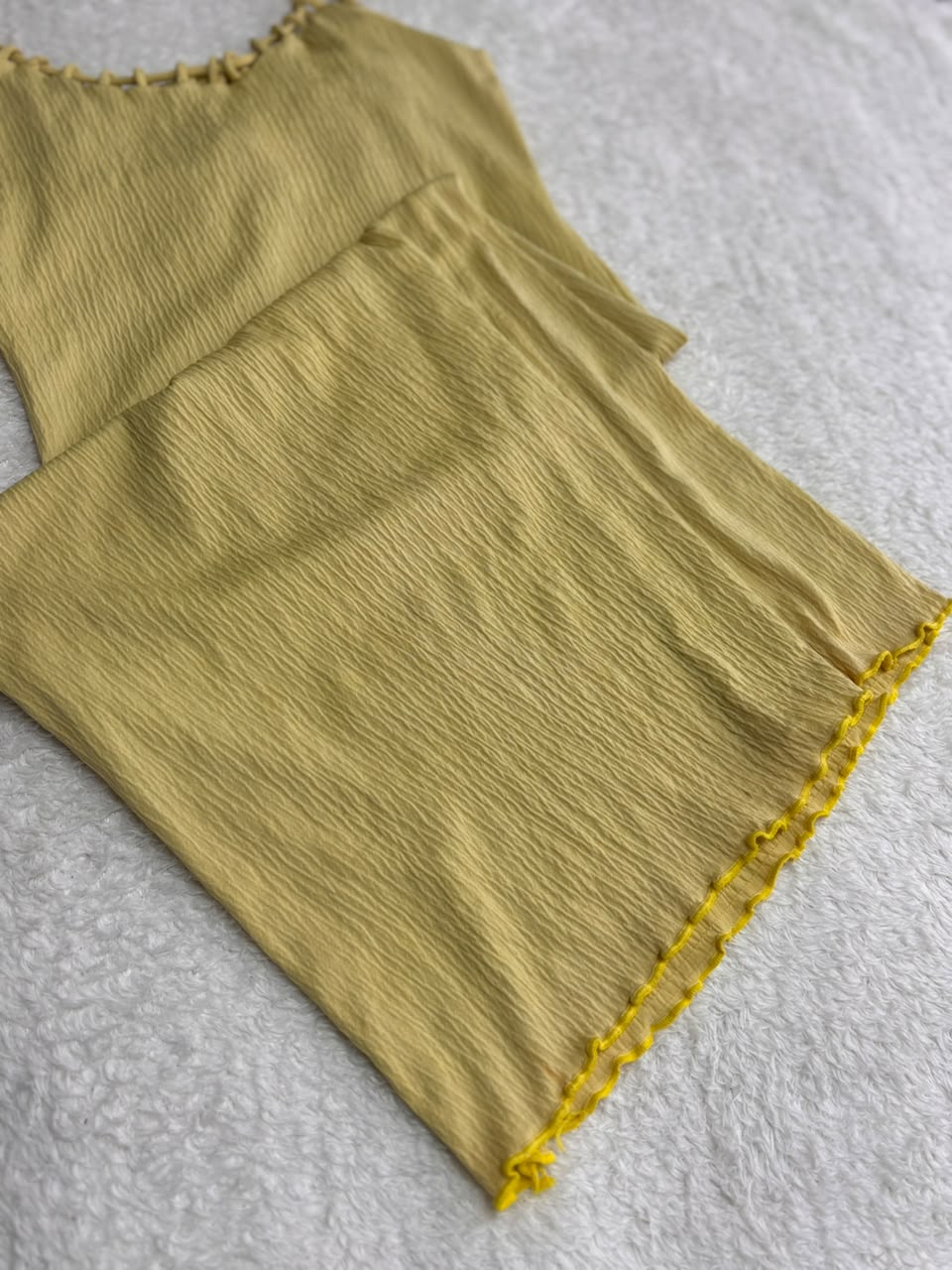 Vestido verde-lima