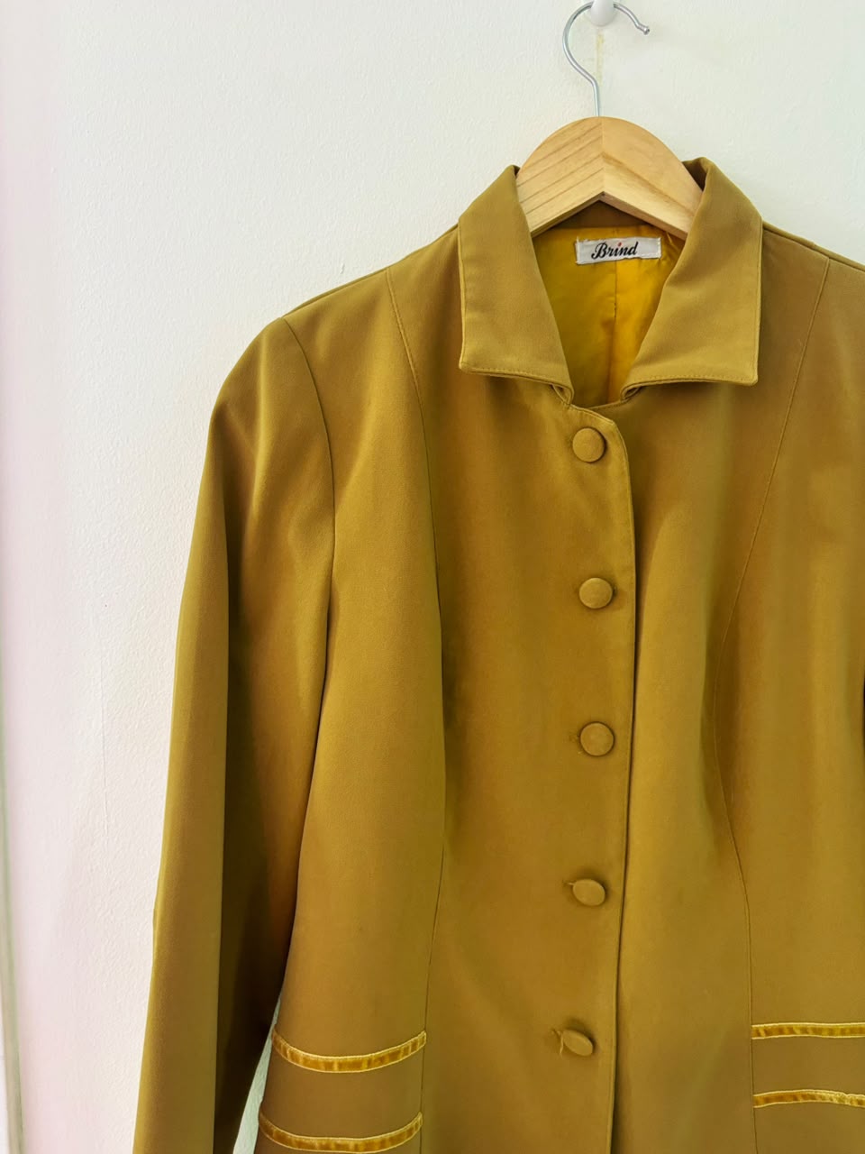 Blazer mostarda Brind