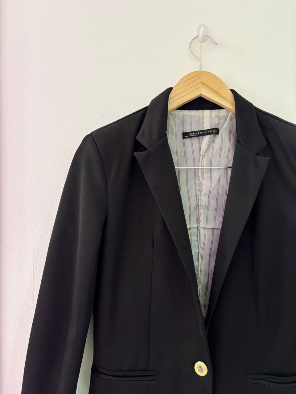 Blazer preto FXJC Woman